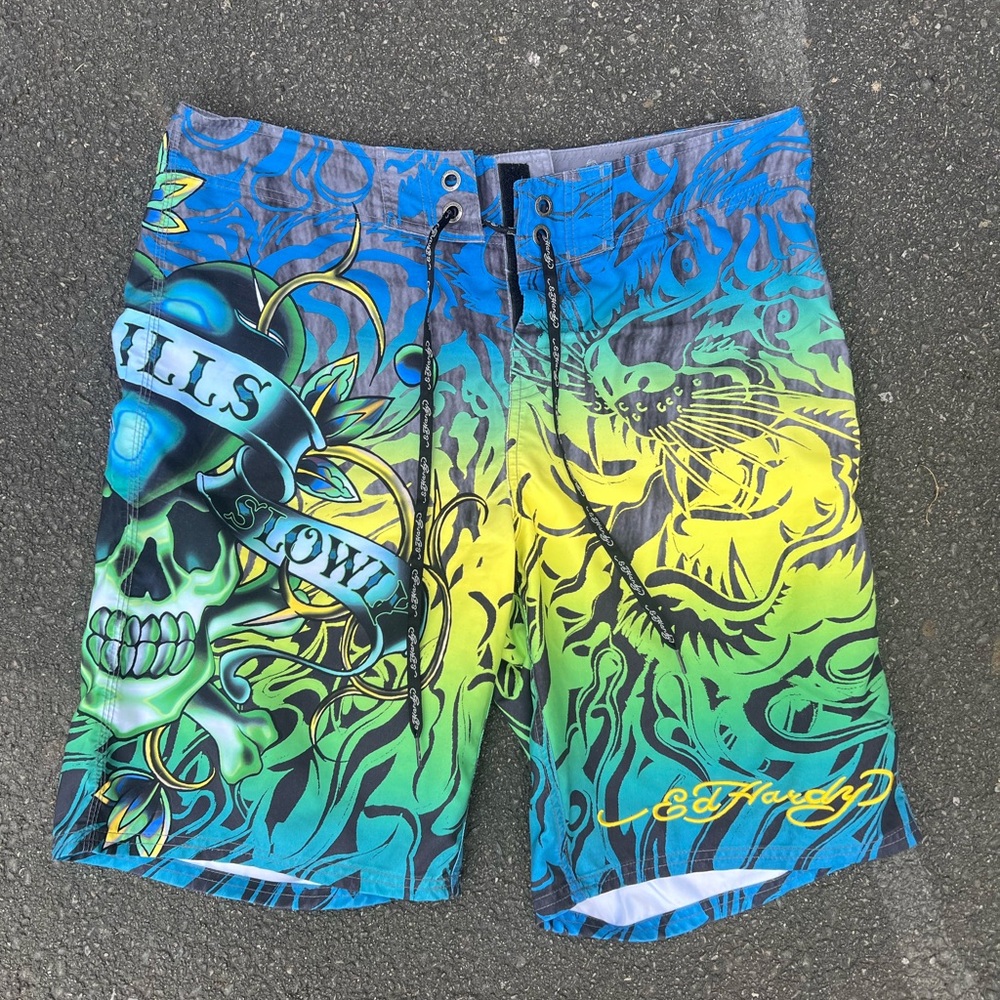 Ed Hardy hybrid men’s shorts